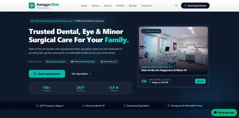 Aarogya Nursing Home Showcase