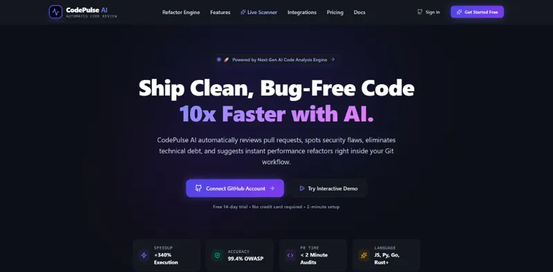 CodePulse AI Showcase